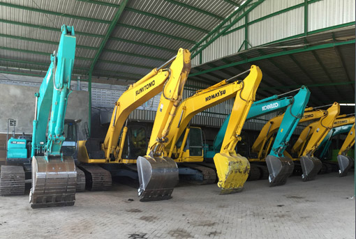 Logistik dan sewa rental alat berat