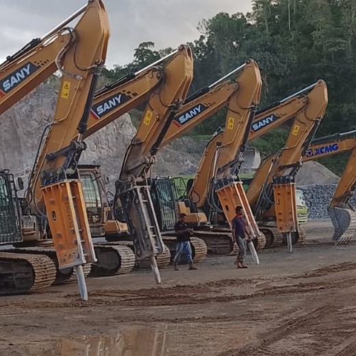 Logistik dan sewa rental alat berat