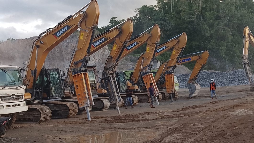 Logistik dan sewa rental alat berat